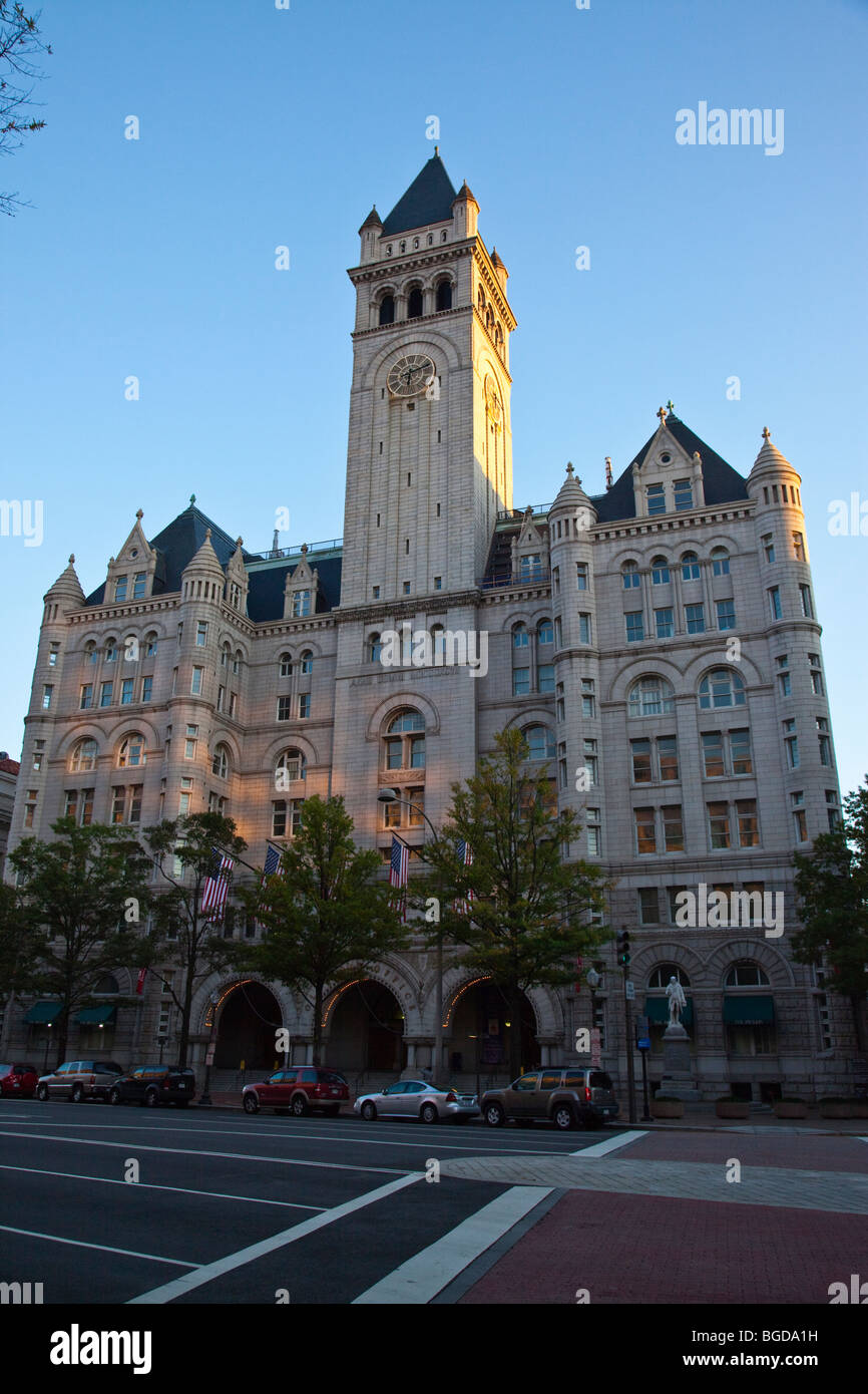 Old Post Office Pavillon Building in Washington, D.C. Stockfoto