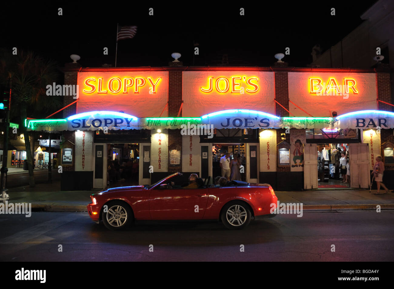Sloppy Joes Bar in Key West, Florida Keys, USA Stockfoto
