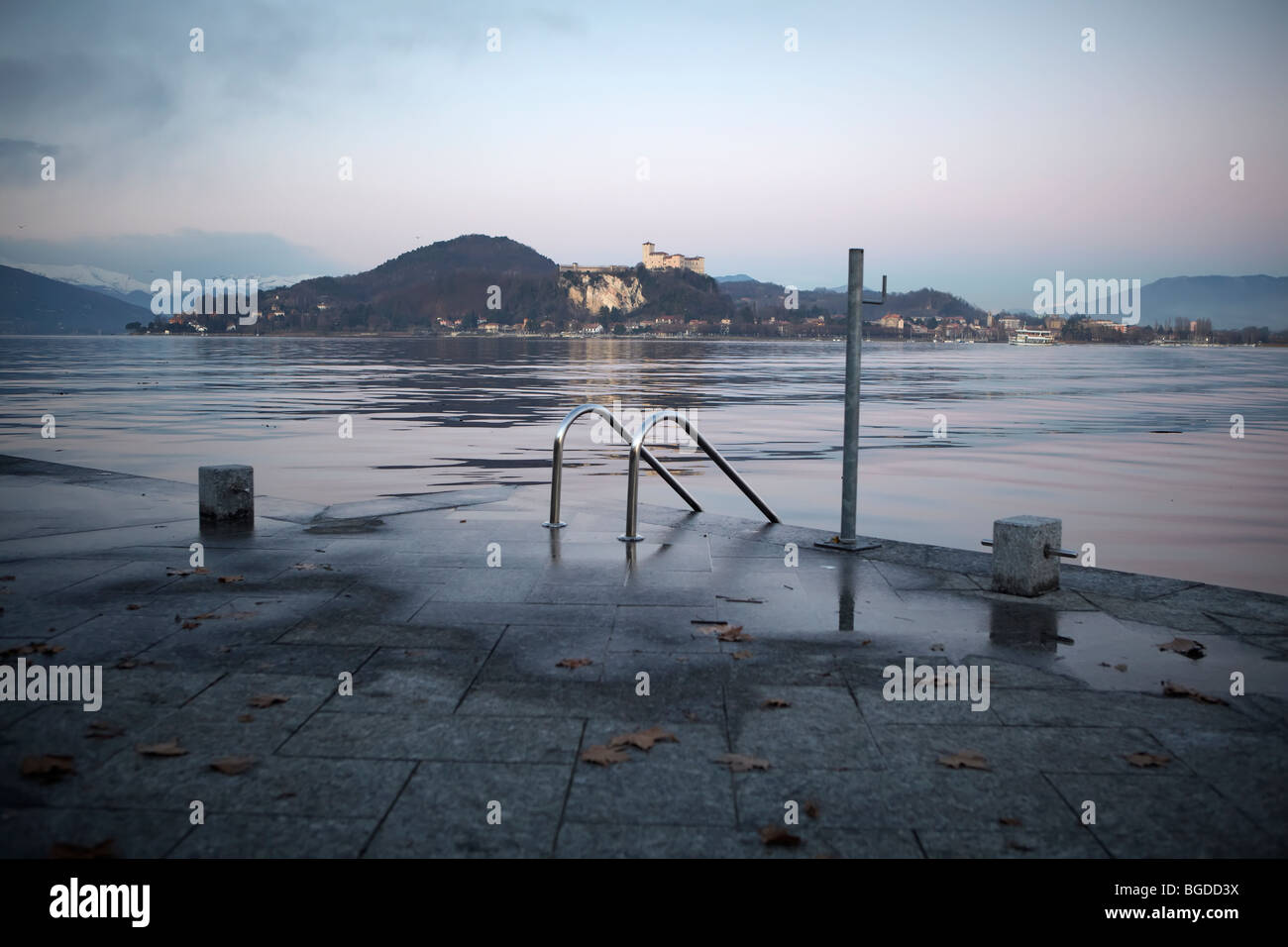 Arona, Lago Maggiore Italien Stockfoto