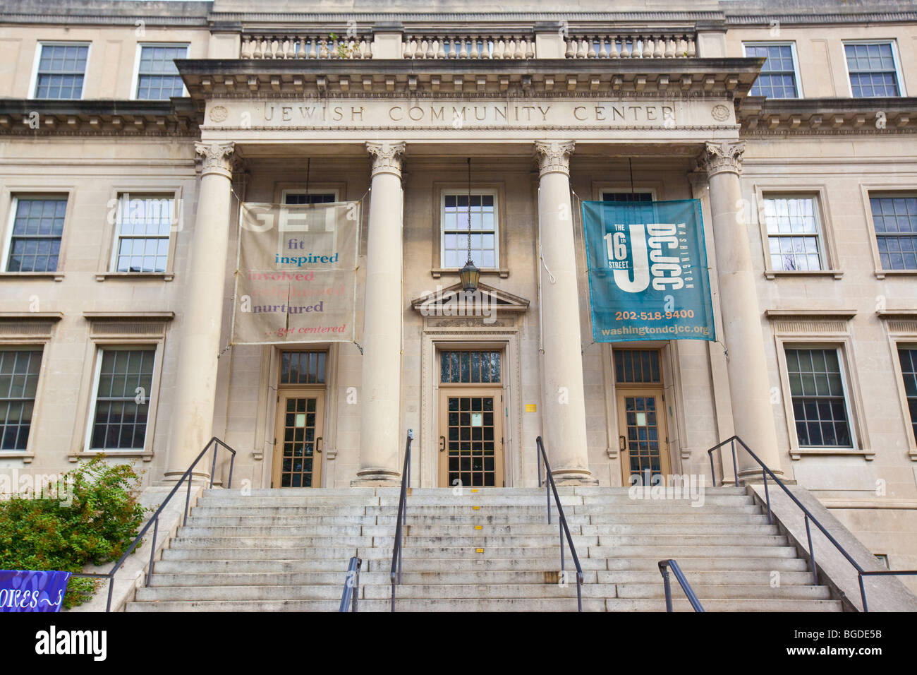 Jüdisches Gemeindezentrum in Washington, D.C. Stockfoto