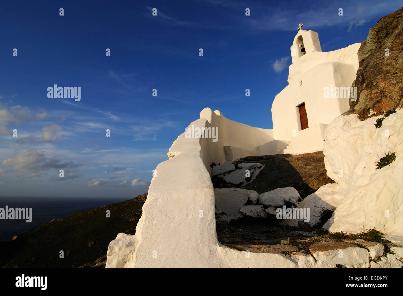 Orthodoxe Kapelle, Naxos, Kykladen, Griechenland, Europa Stockfoto