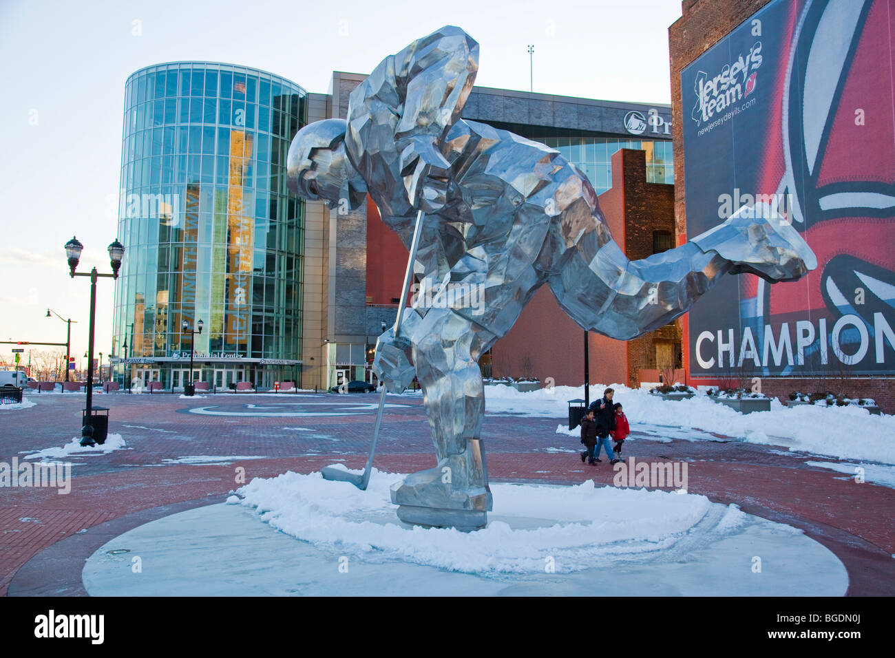 Prudencial Center Arena in Newark New Jersey Stockfoto