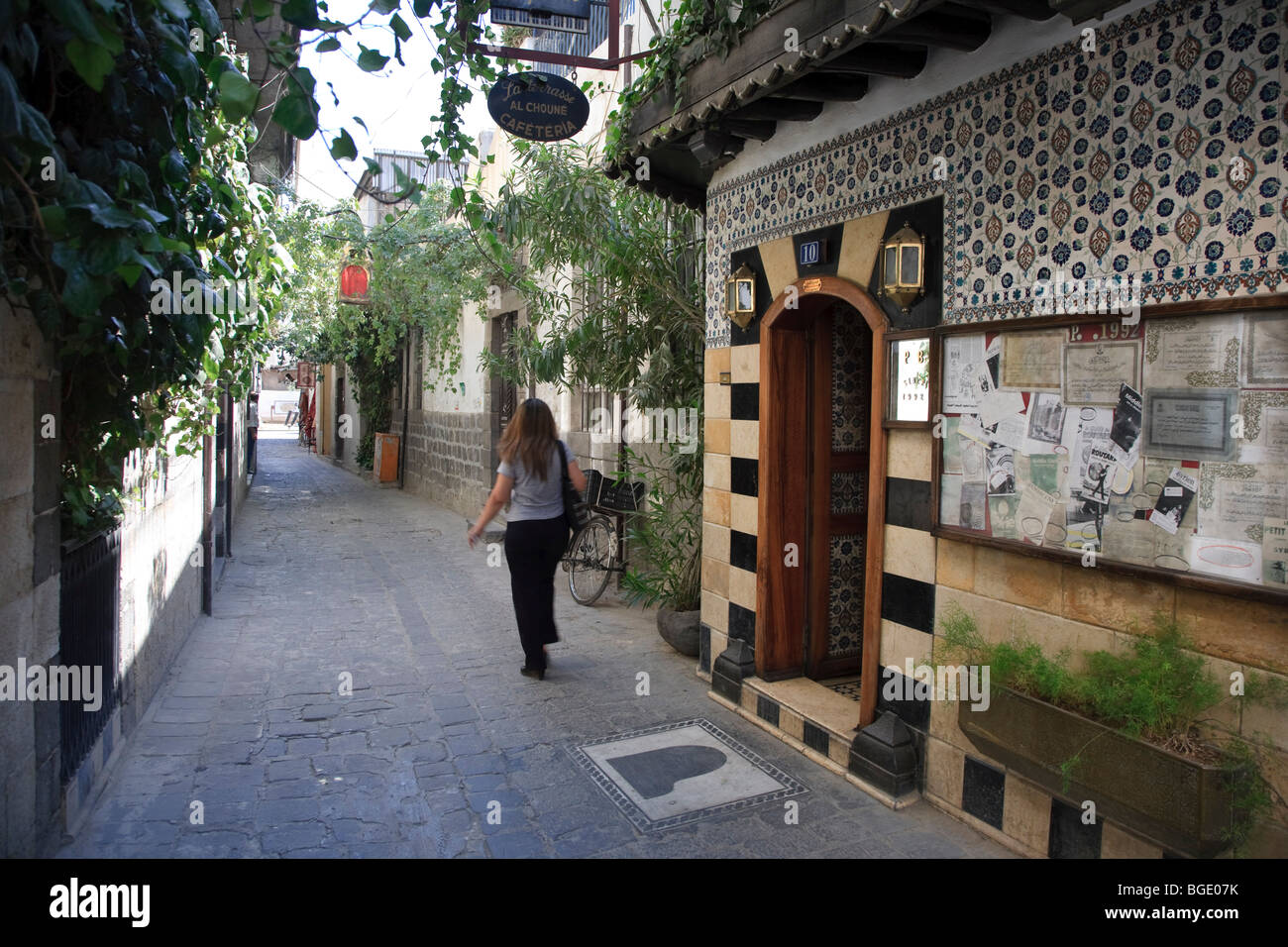 Syrien, Damaskus, Altstadt, Bab Touma Viertel Stockfoto