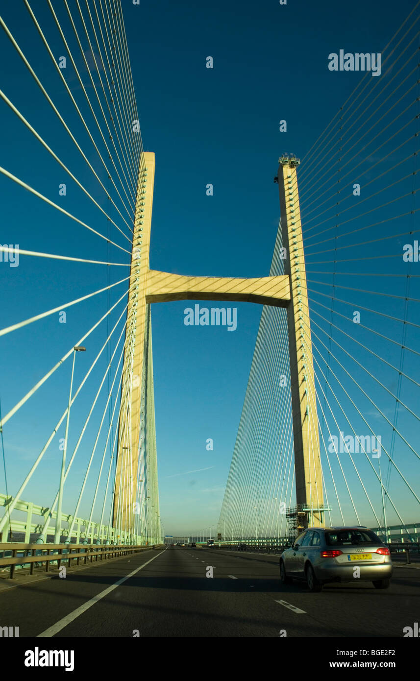 Severn Überfahrt Stockfoto