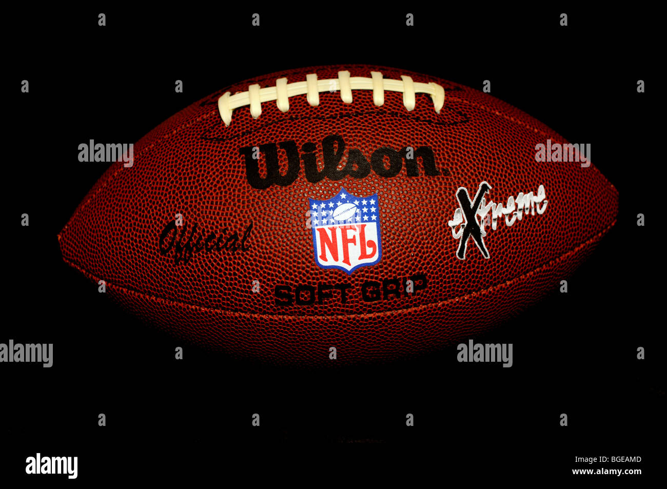 US-amerikanischer American-football Stockfoto