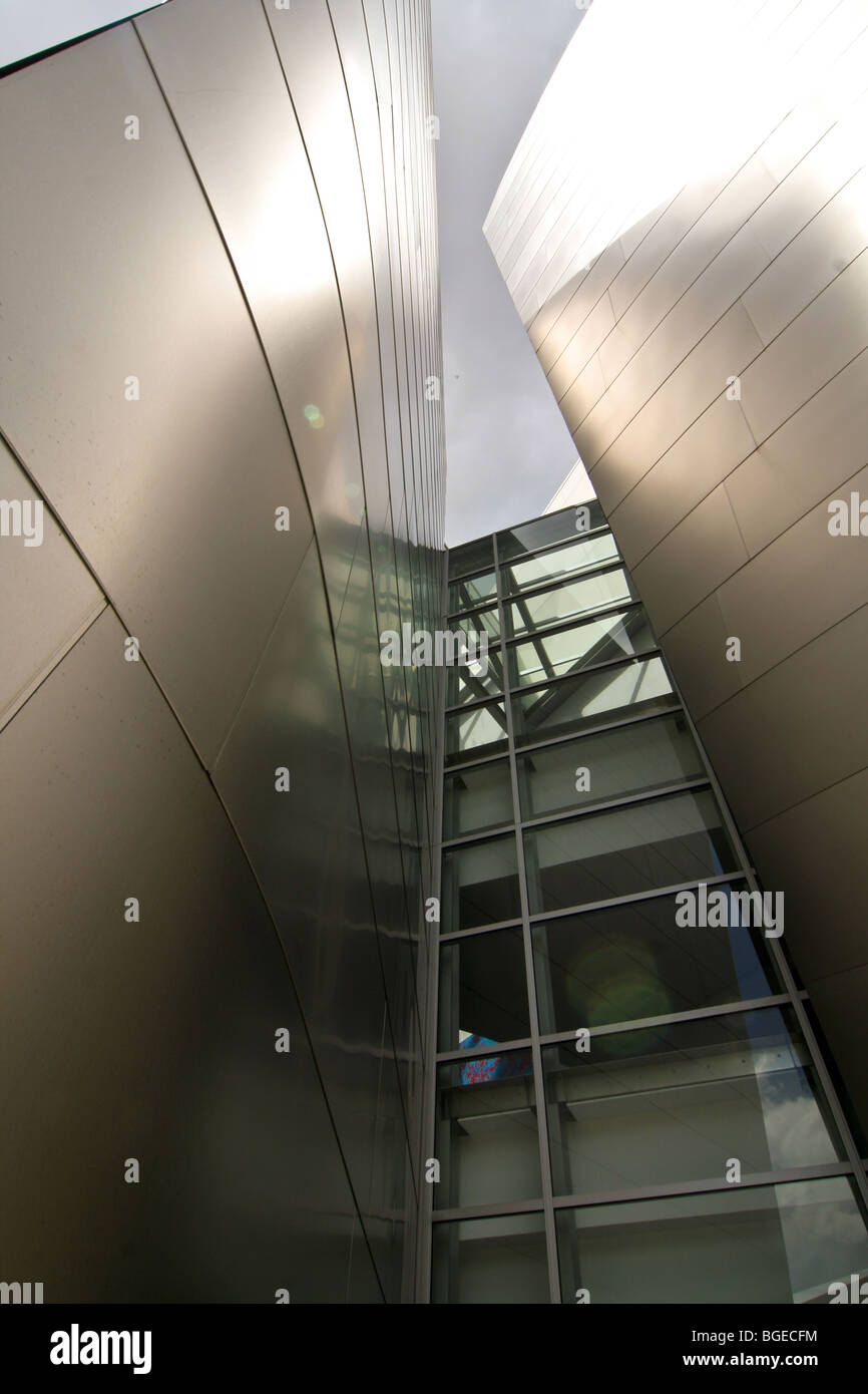 Walt Disney Concert Hall (Architekt: Frank Gehry), Los Angeles, Kalifornien, USA Stockfoto