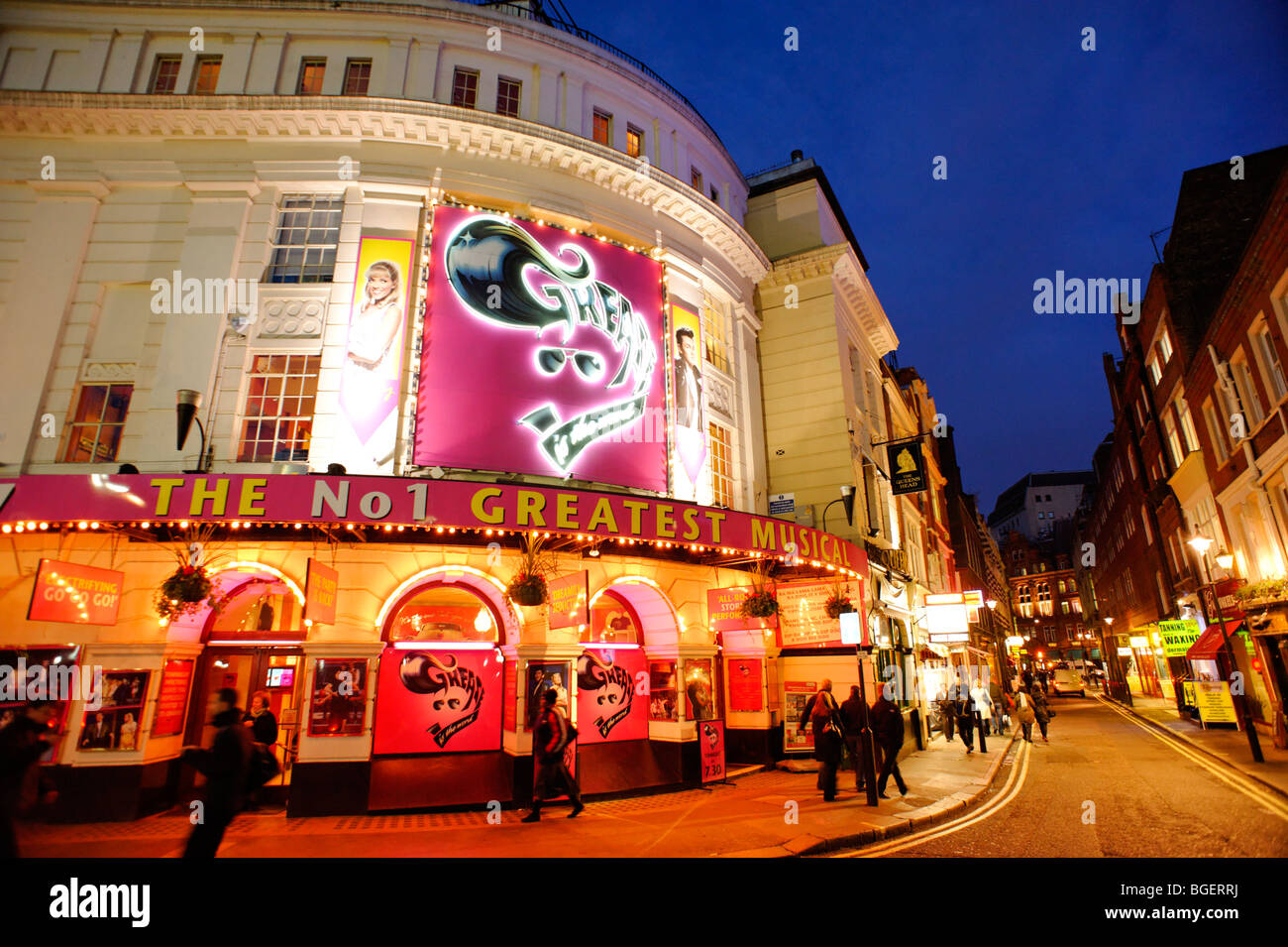 Piccadilly Theatre. London. UK 2009. Stockfoto