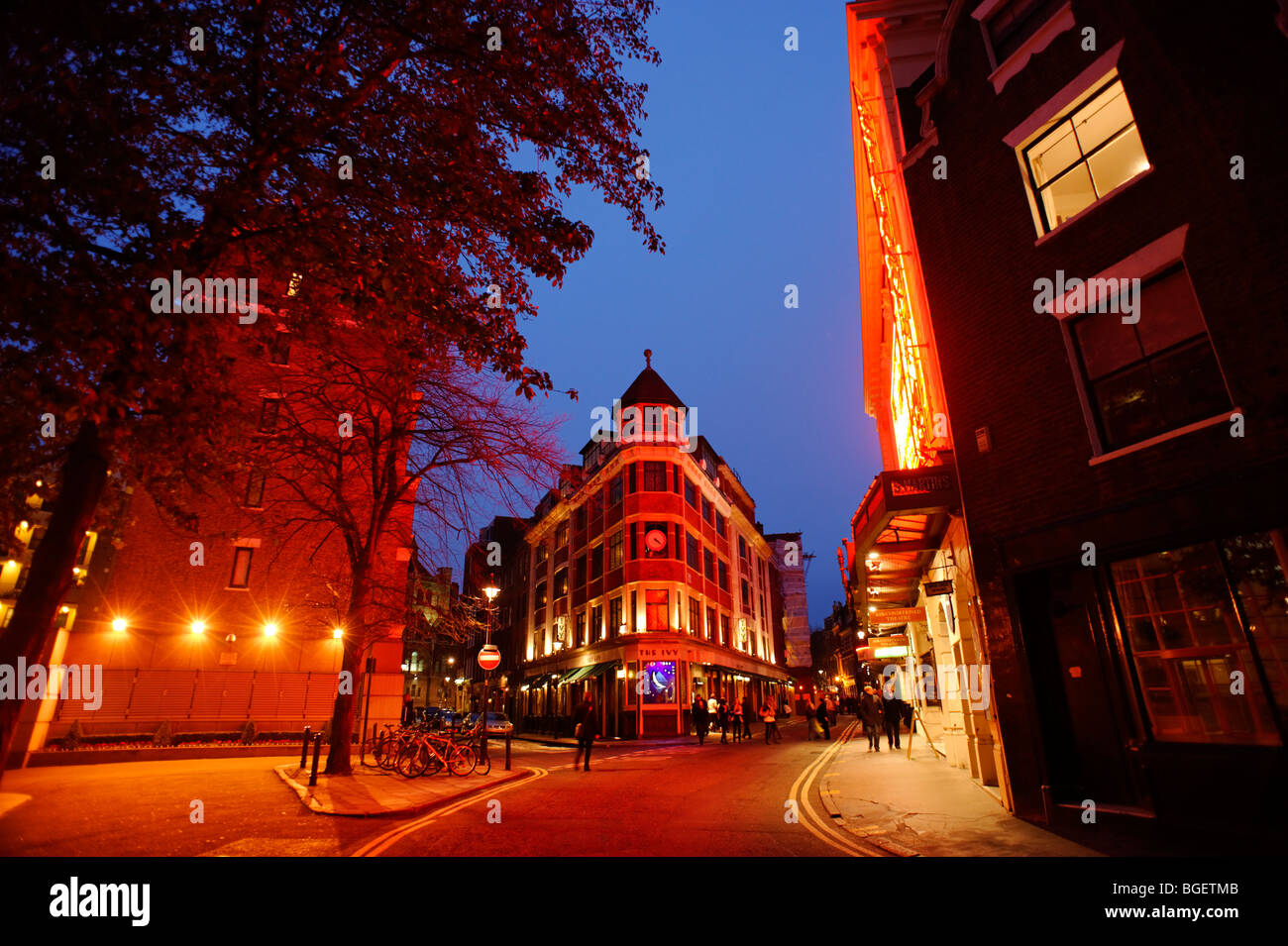 Die Efeu-Restaurant. London. GROßBRITANNIEN 2009 Stockfoto