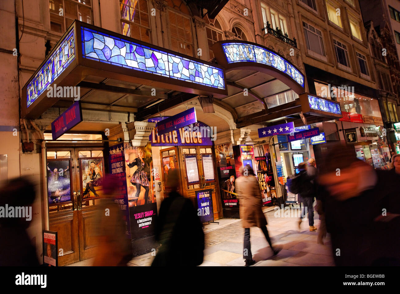 Varieté-Theater. London. UK 2009. Stockfoto