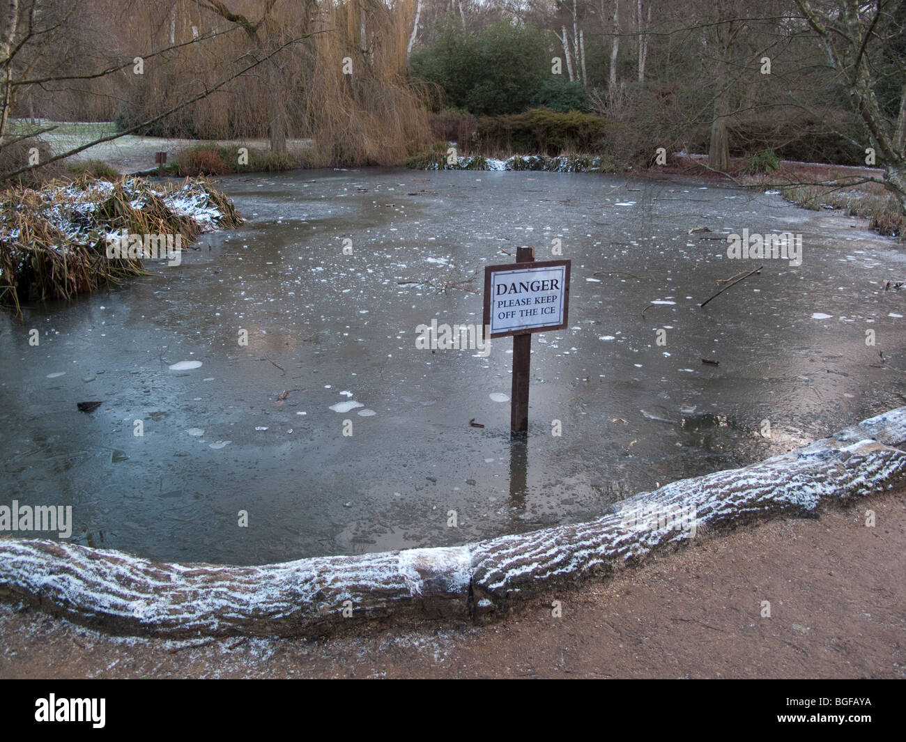 Gefahr eis Fotos und Bildmaterial in hoher Auflösung Alamy