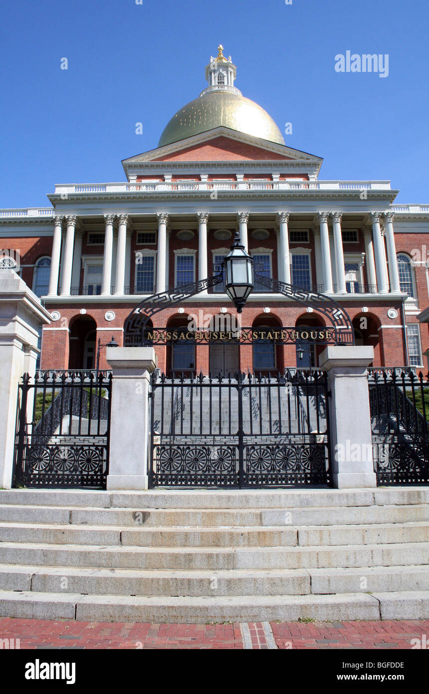 Massachusetts State House Stockfoto