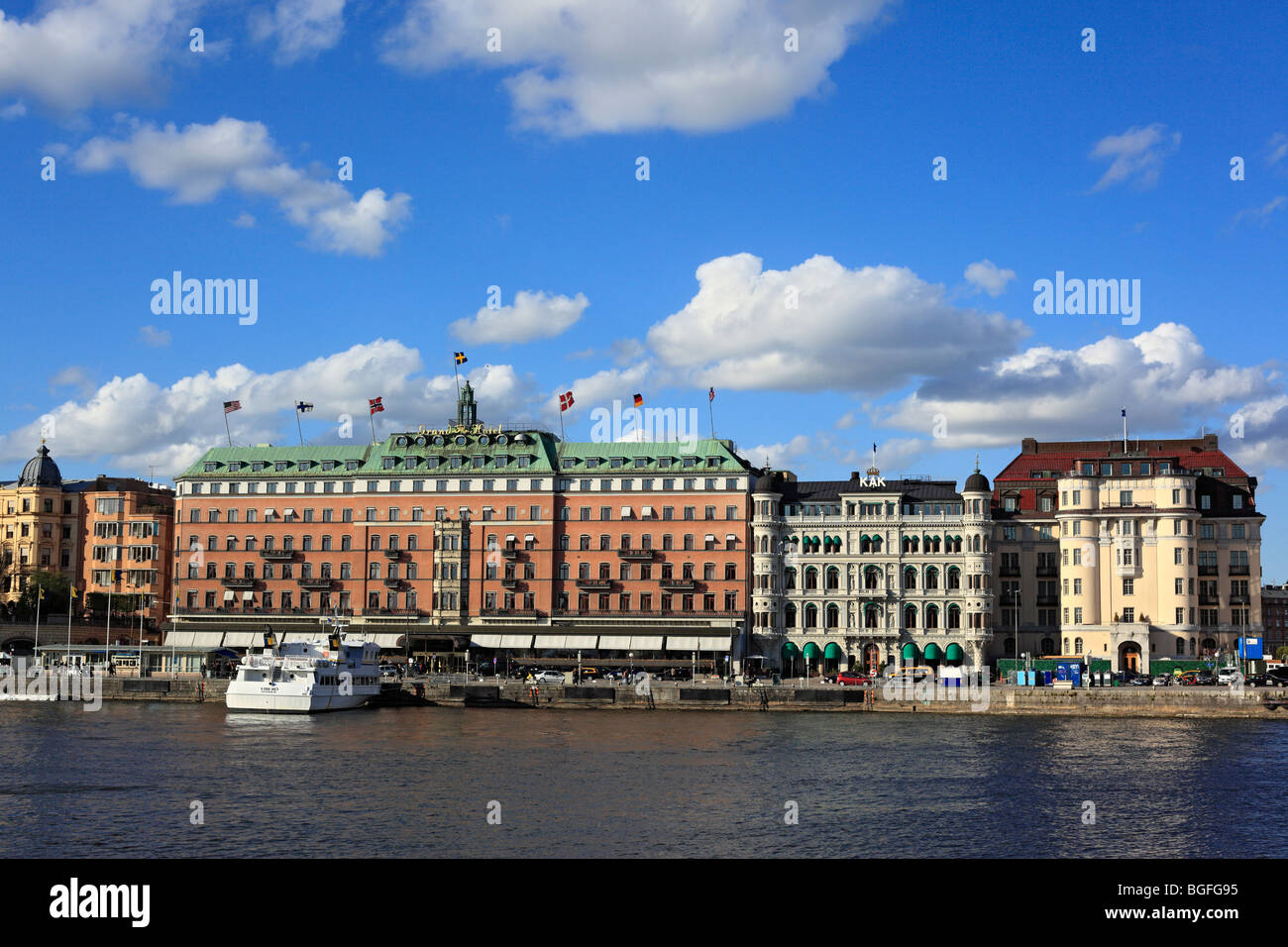 Grand Hotel, Stockholm, Schweden Stockfoto