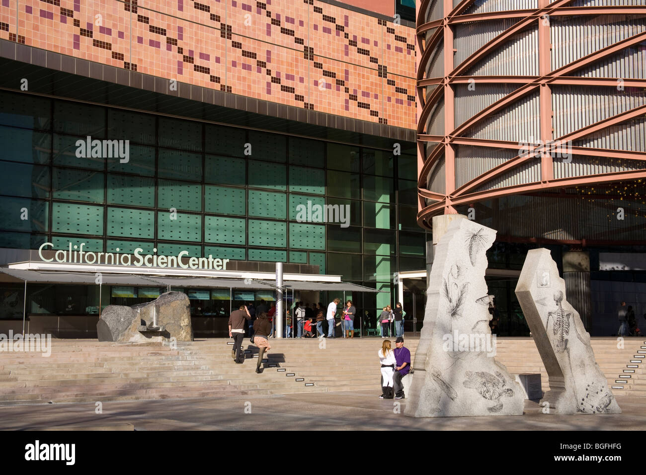 Exposition Park, California Science Center in Los Angeles, Kalifornien, USA Stockfoto