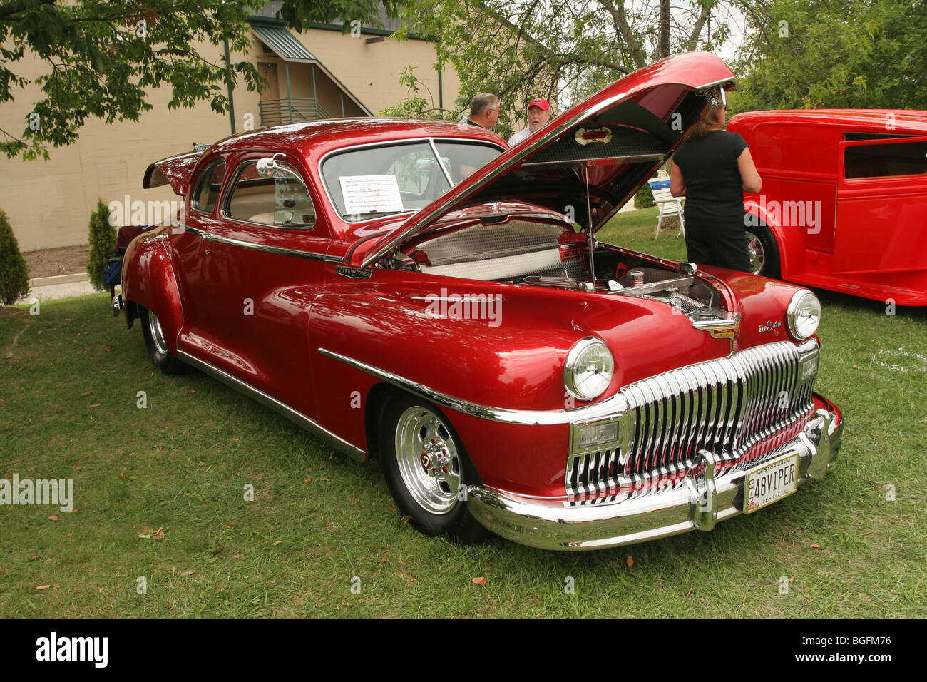 Auto - 1948 Desoto Club Coupe sehr angepasst. Beavercreek-Popcorn-Festival Auto-Show. Beavercreek, Dayton, Ohio, USA. 48VIPER Stockfoto