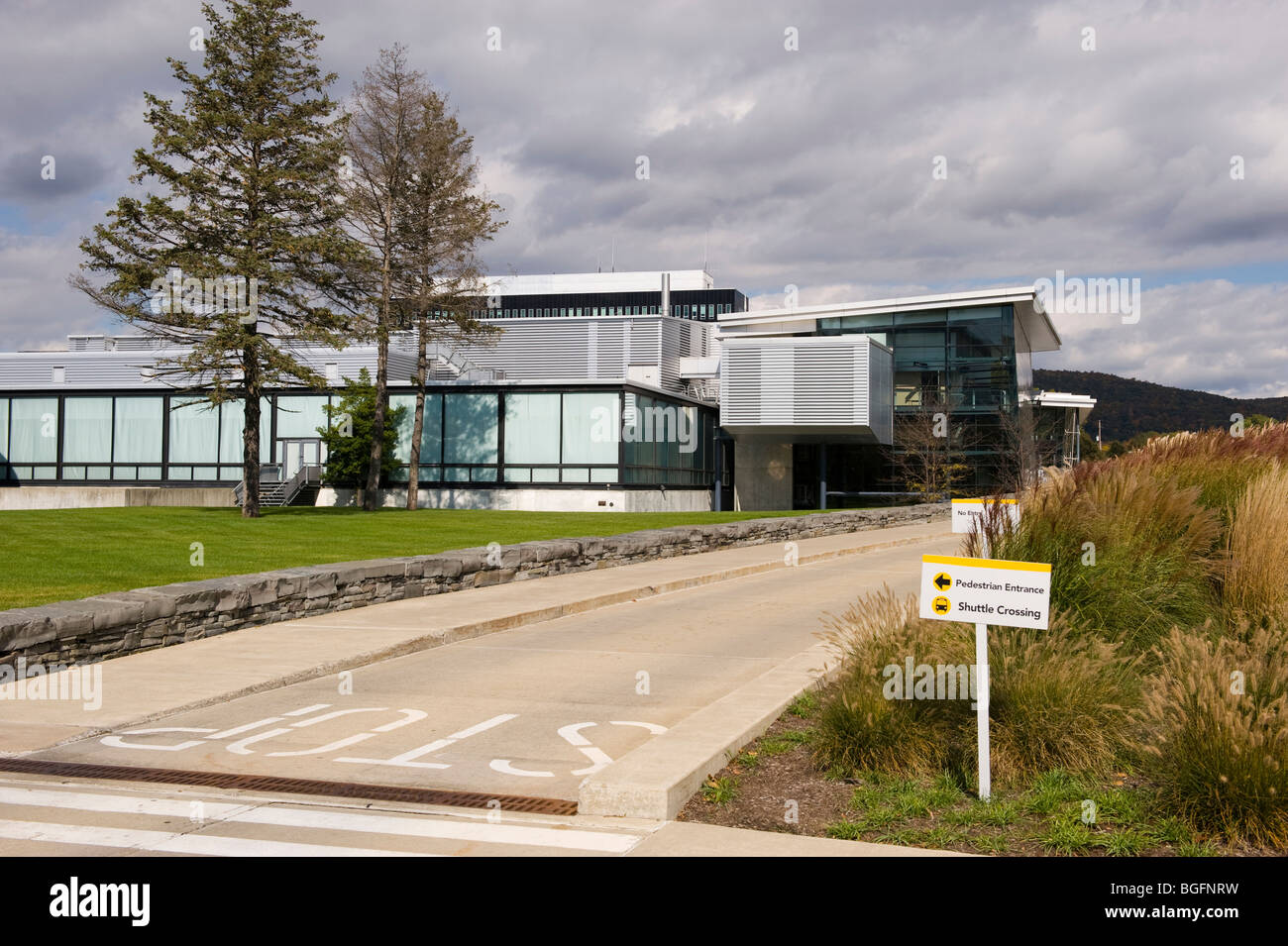 Glasmuseum Corning New York Region der Finger Lakes Stockfoto