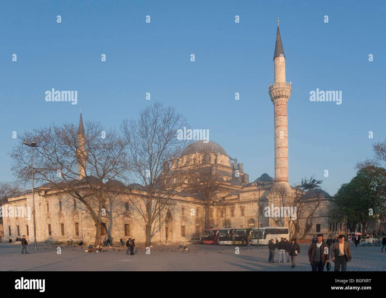 Bayezid II.-Moschee in Istanbul - Beyazit Camii, Viertel Eminonu, Istanbul, Türkei, Europa Stockfoto