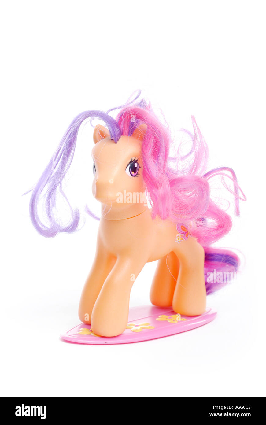 Spielzeug-pony Stockfoto