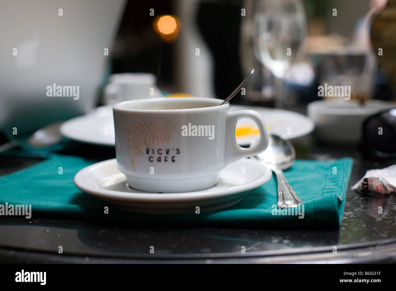 Rick's Cafe in Casablanca Stockfoto