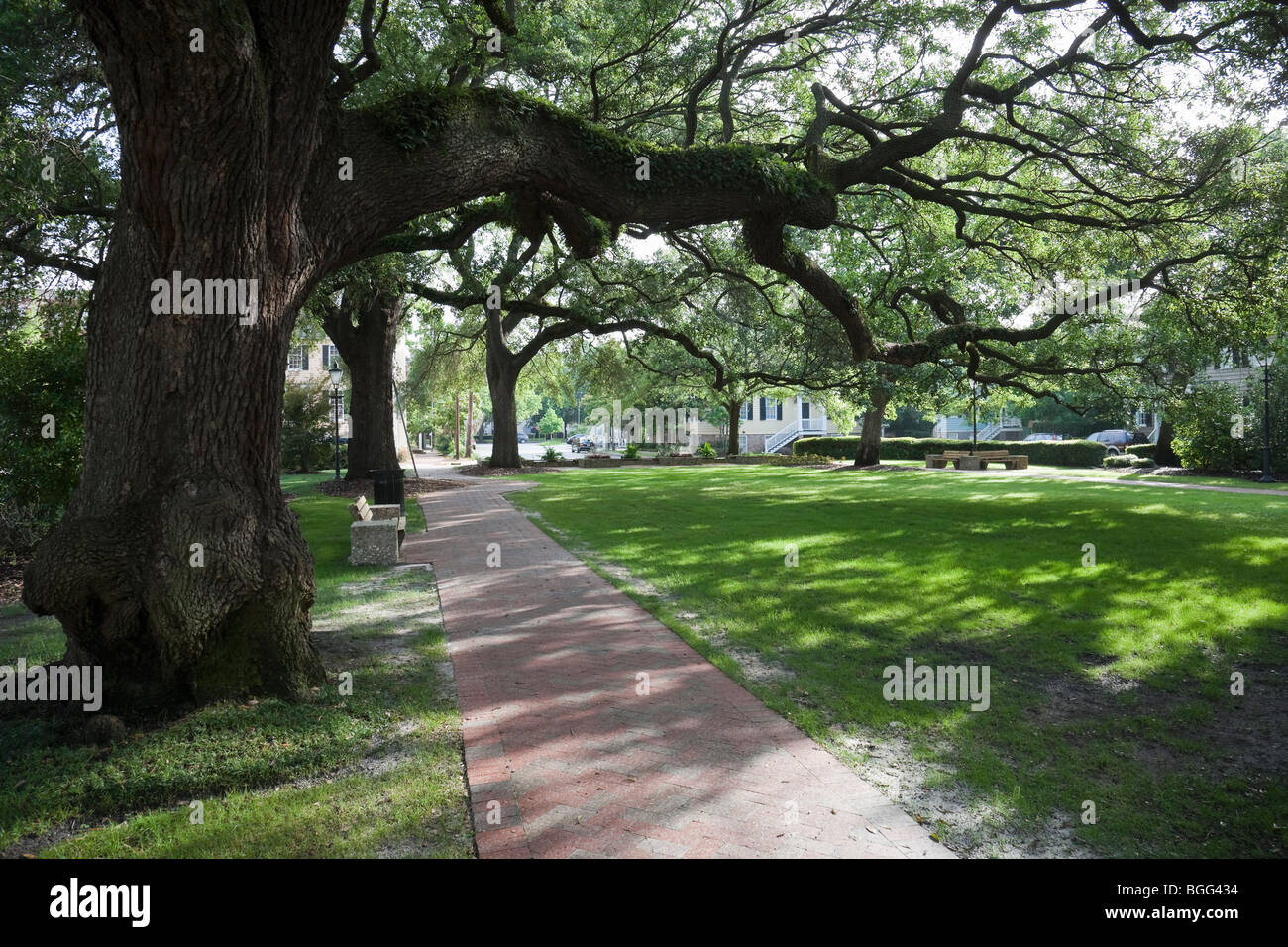 Warren Square in Savannah Stockfoto