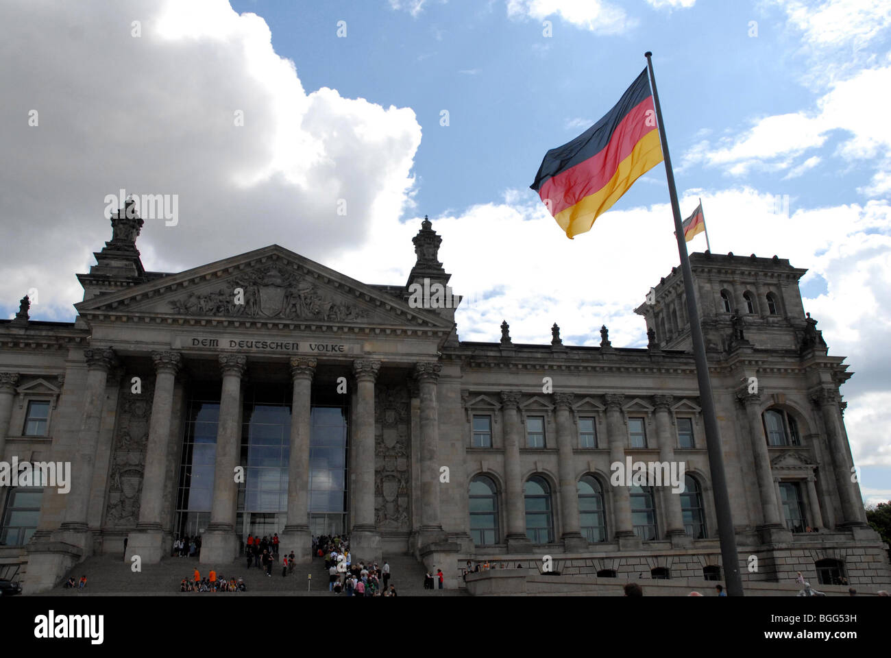 Reichstag in Berlin Stockfoto