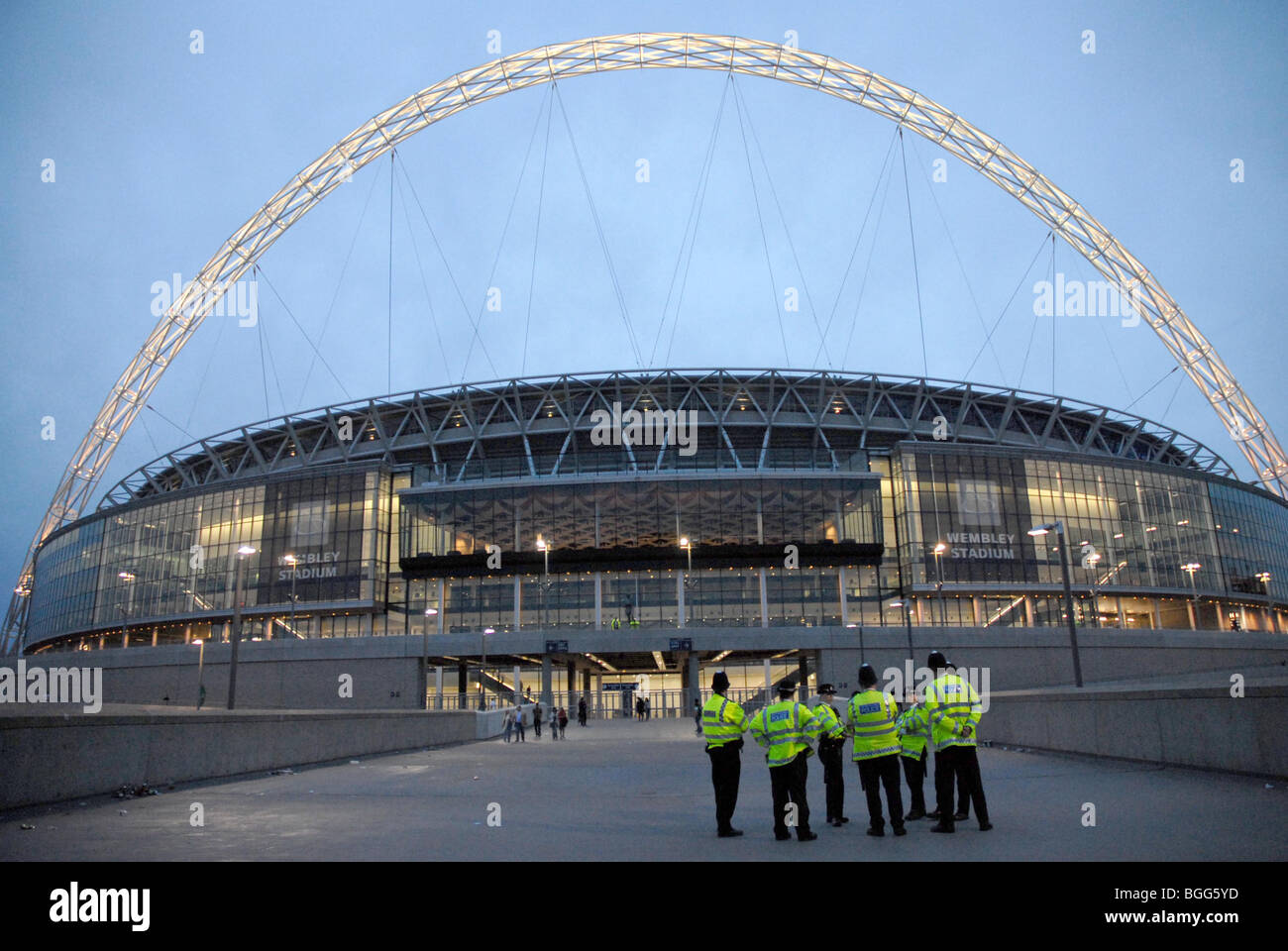 Wembley-Stadion Stockfoto