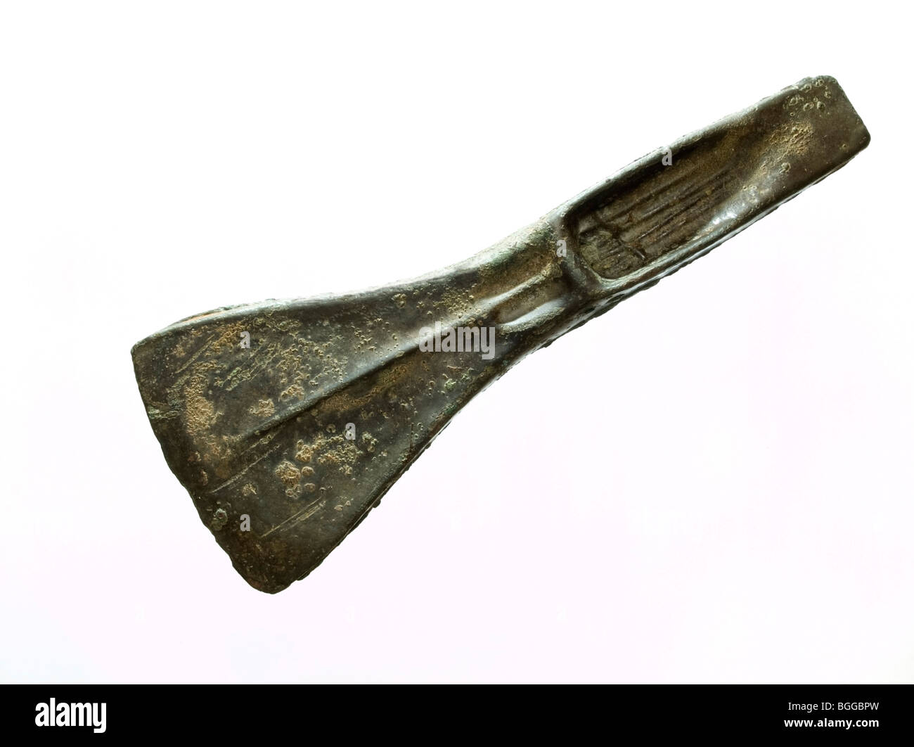 Bronze-Axt Stockfoto