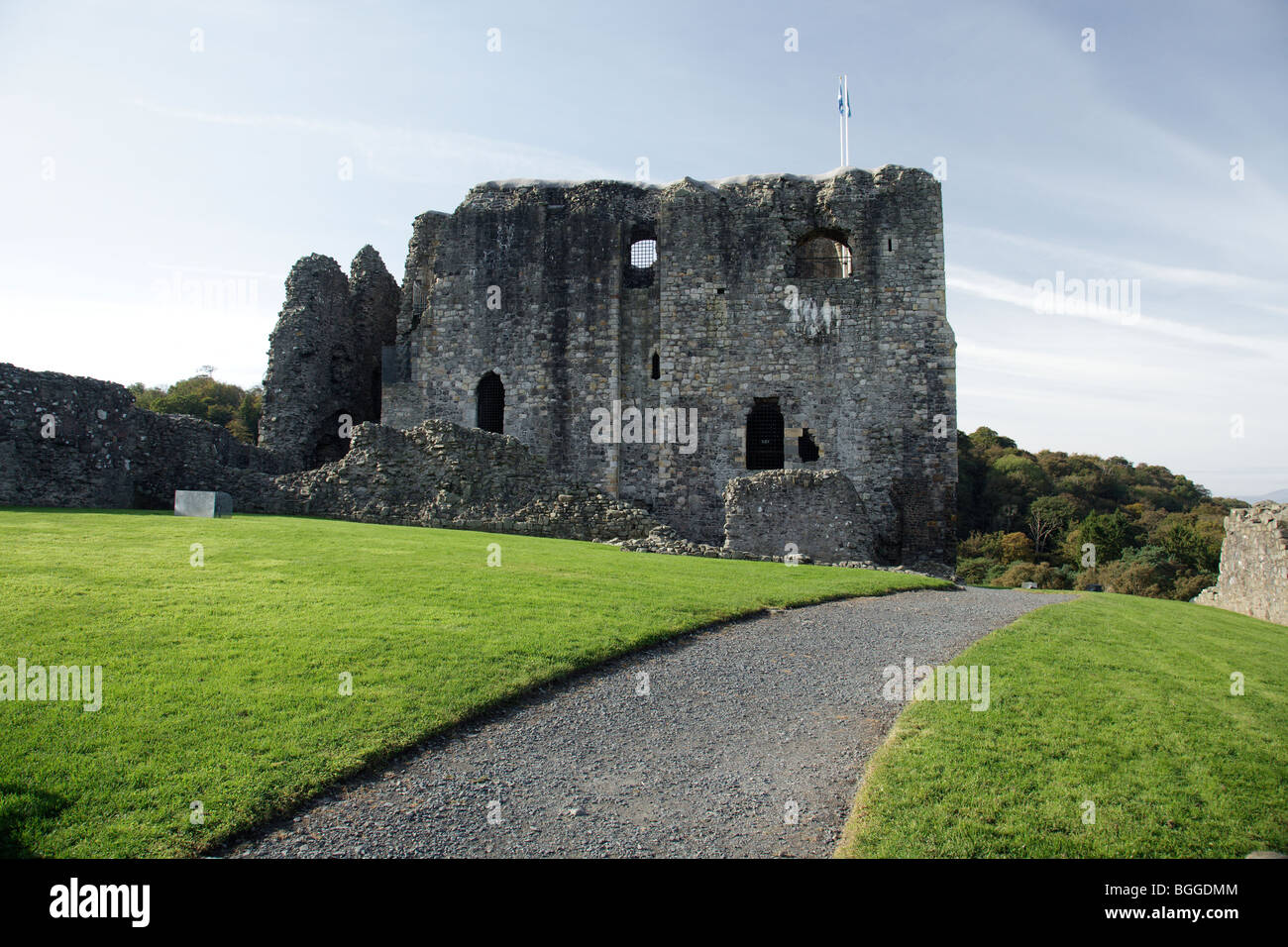 Dundonald Castle, South Ayrshire, Schottland, Großbritannien Stockfoto