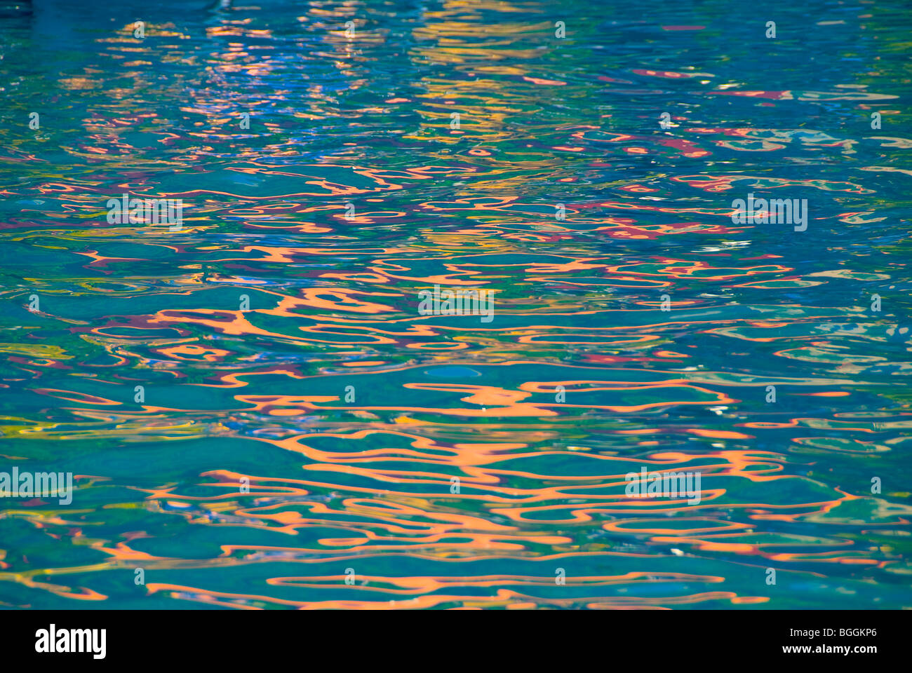 Schwimmbad-Wasser-Muster Stockfoto