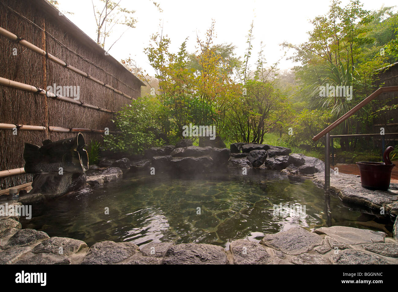 Hakone Ginyu. Traditionellen japanischen Ryokan und Spa. Hakone, Japan Stockfoto