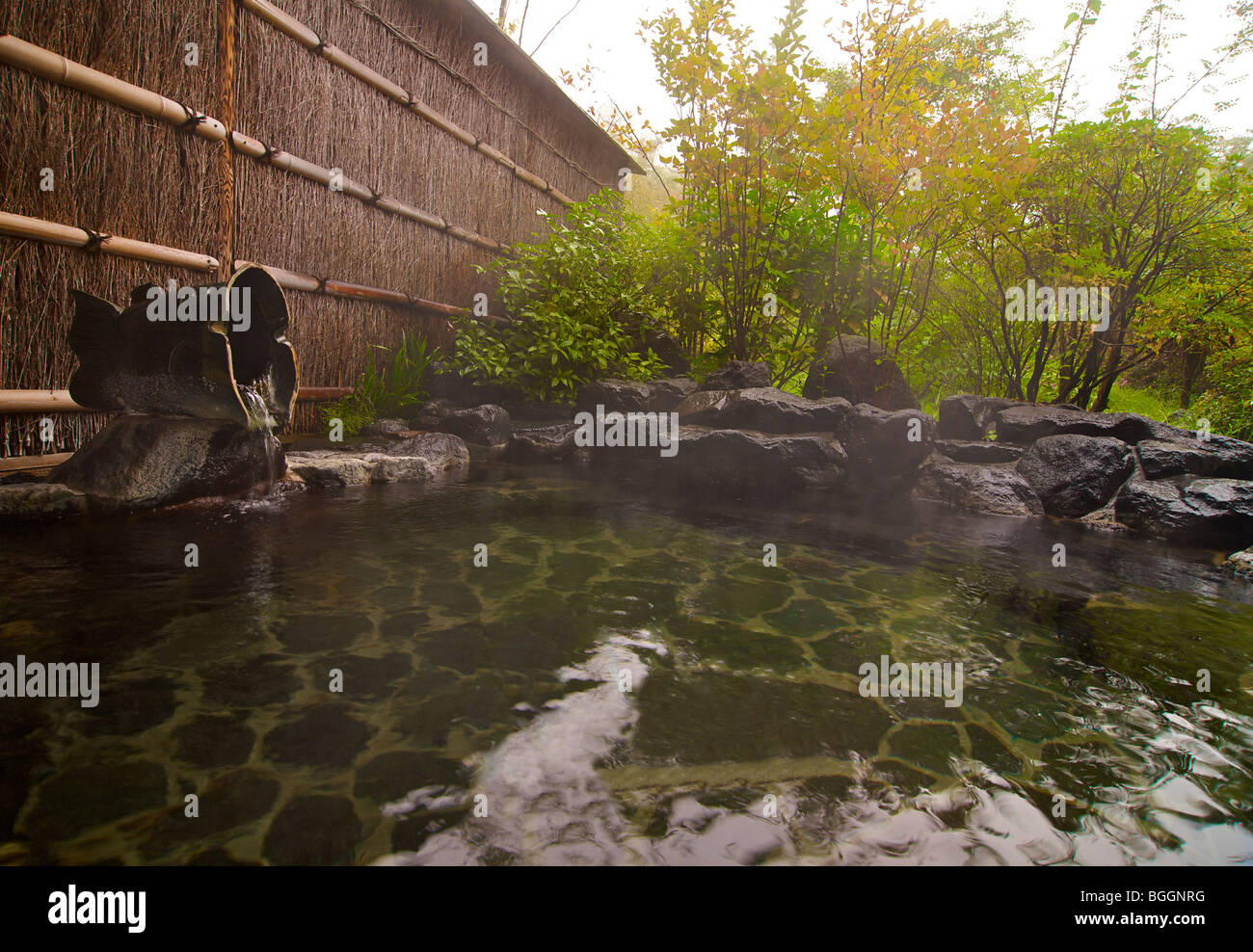 Hakone Ginyu. Traditionellen japanischen Ryokan und Spa. Hakone, Japan Stockfoto