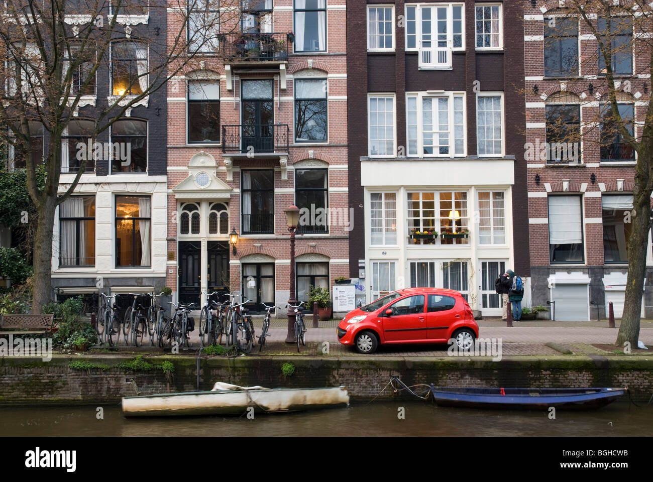 Leidsegracht, Amsterdam, Noord-Holland, Niederlande Stockfoto