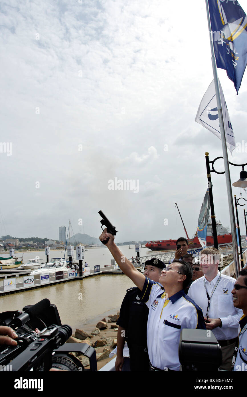 Datuk Ahmad Shabery Wange, die malaysische Jugend und Sportminister von Malaysia. Stockfoto