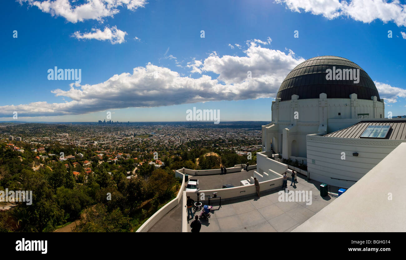 Griffith Observatorium Stockfoto