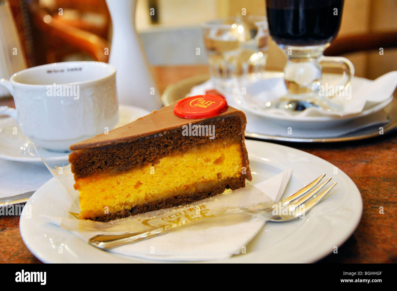 Cafe Central, Wien, Österreich Stockfoto