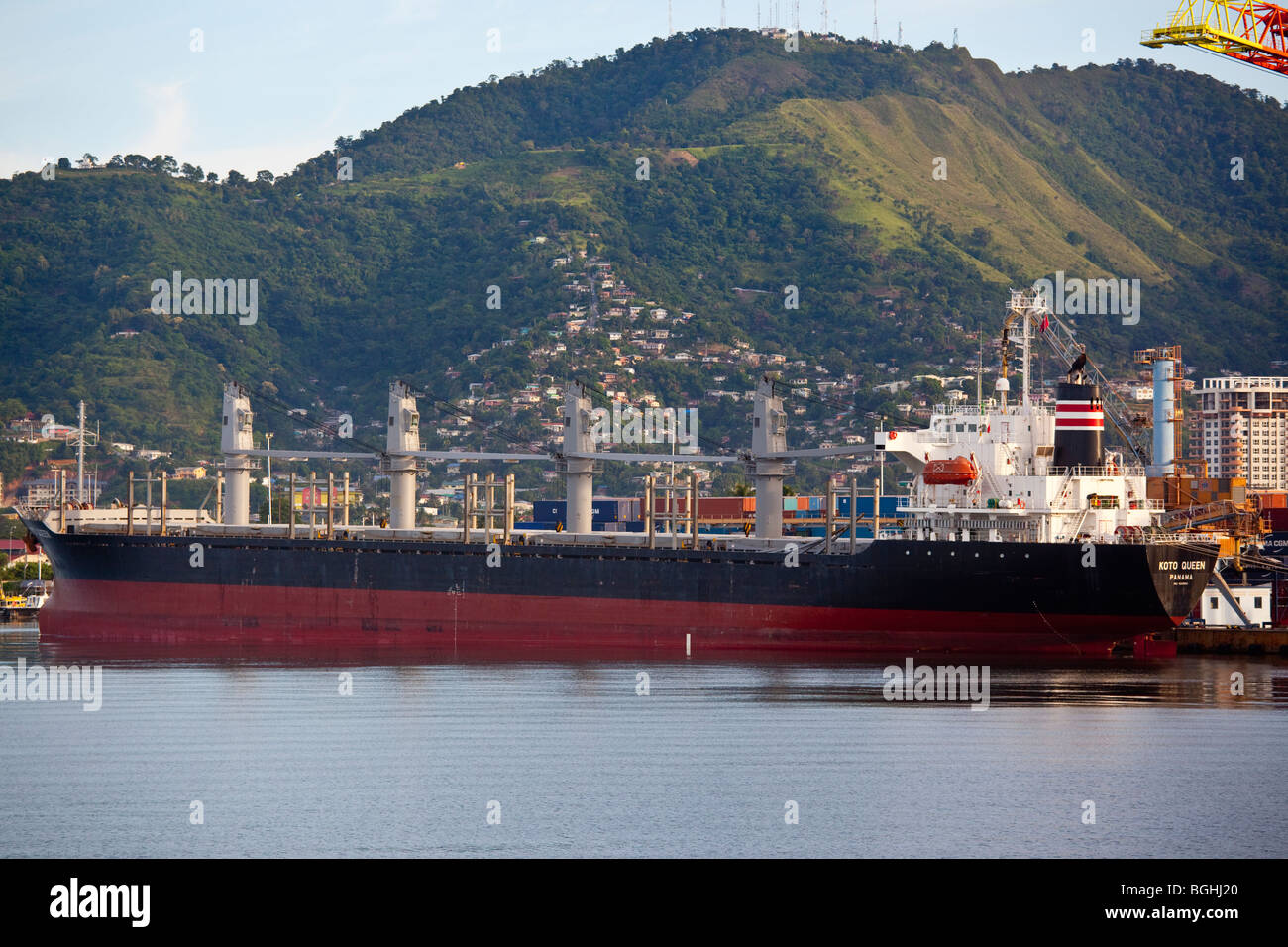 Öl-Tanker in Port Of Spain, Trinidad Stockfoto