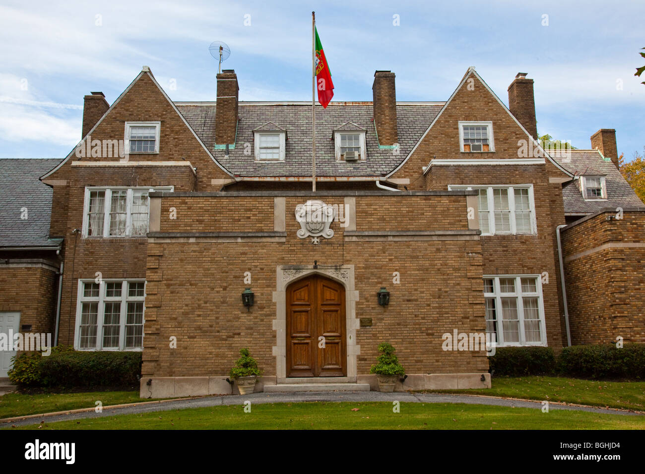 Botschaft von Portugal in Washington DC Stockfoto