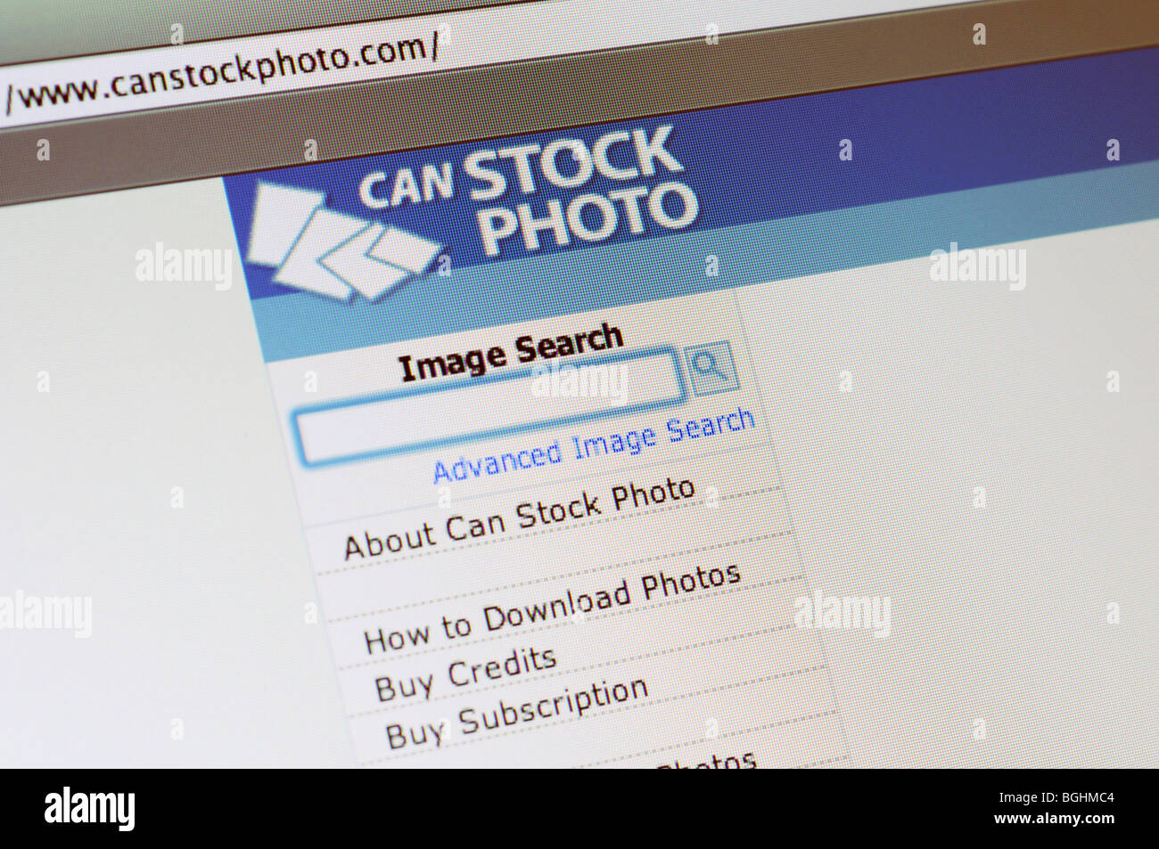 CanStock Bild Agentur website Stockfoto