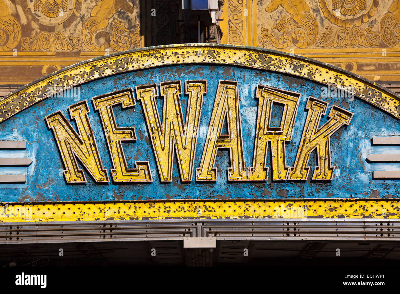 Paramount Theater in Newark New Jersey Stockfoto