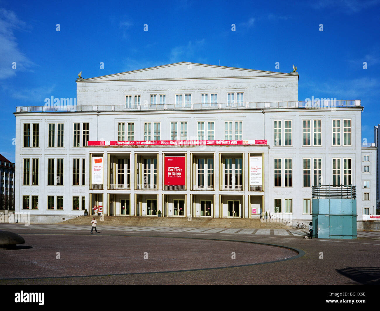 Opernhaus Leipzig Stockfoto