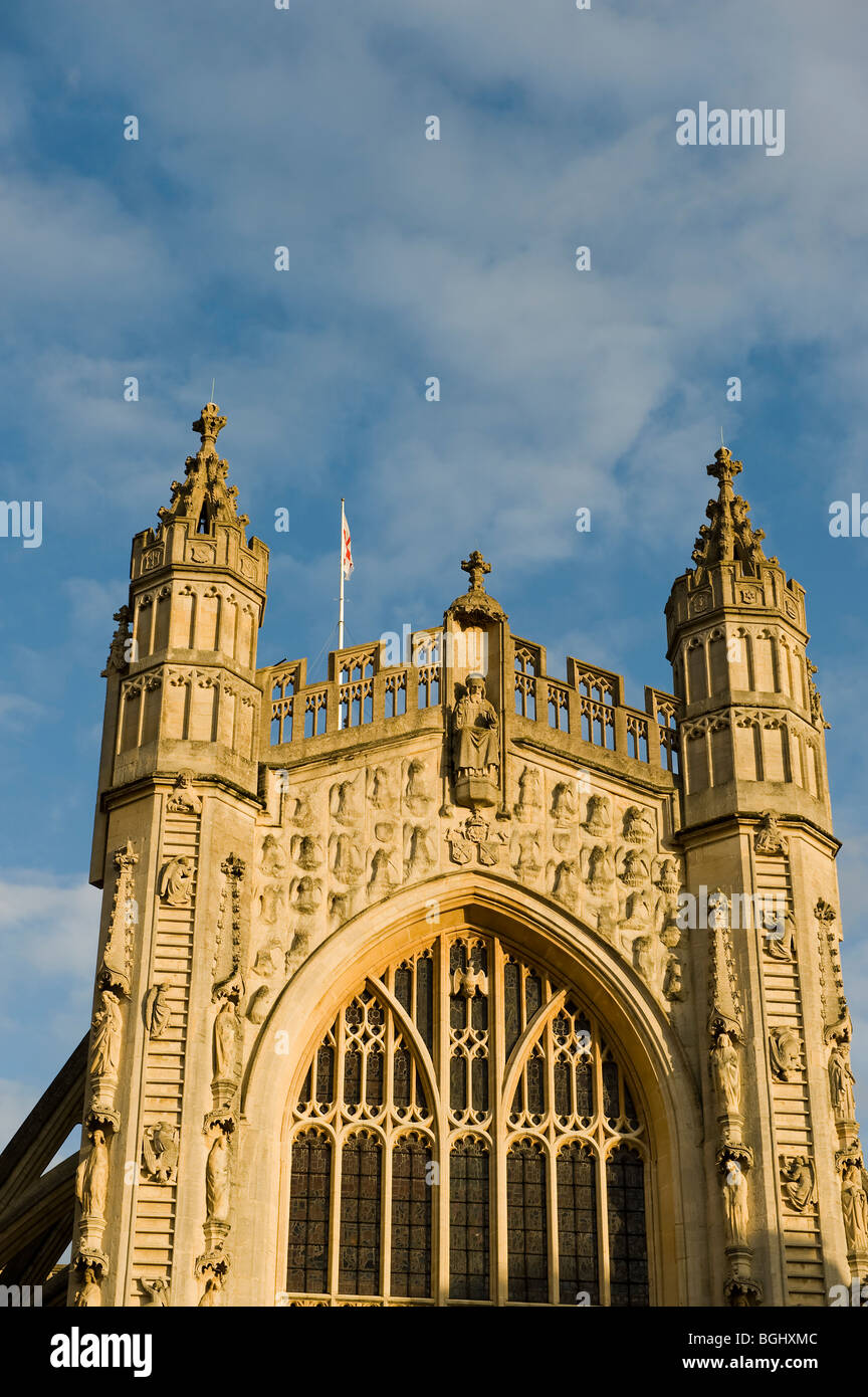 Abteikirche von Bath Avon England UK Stockfoto
