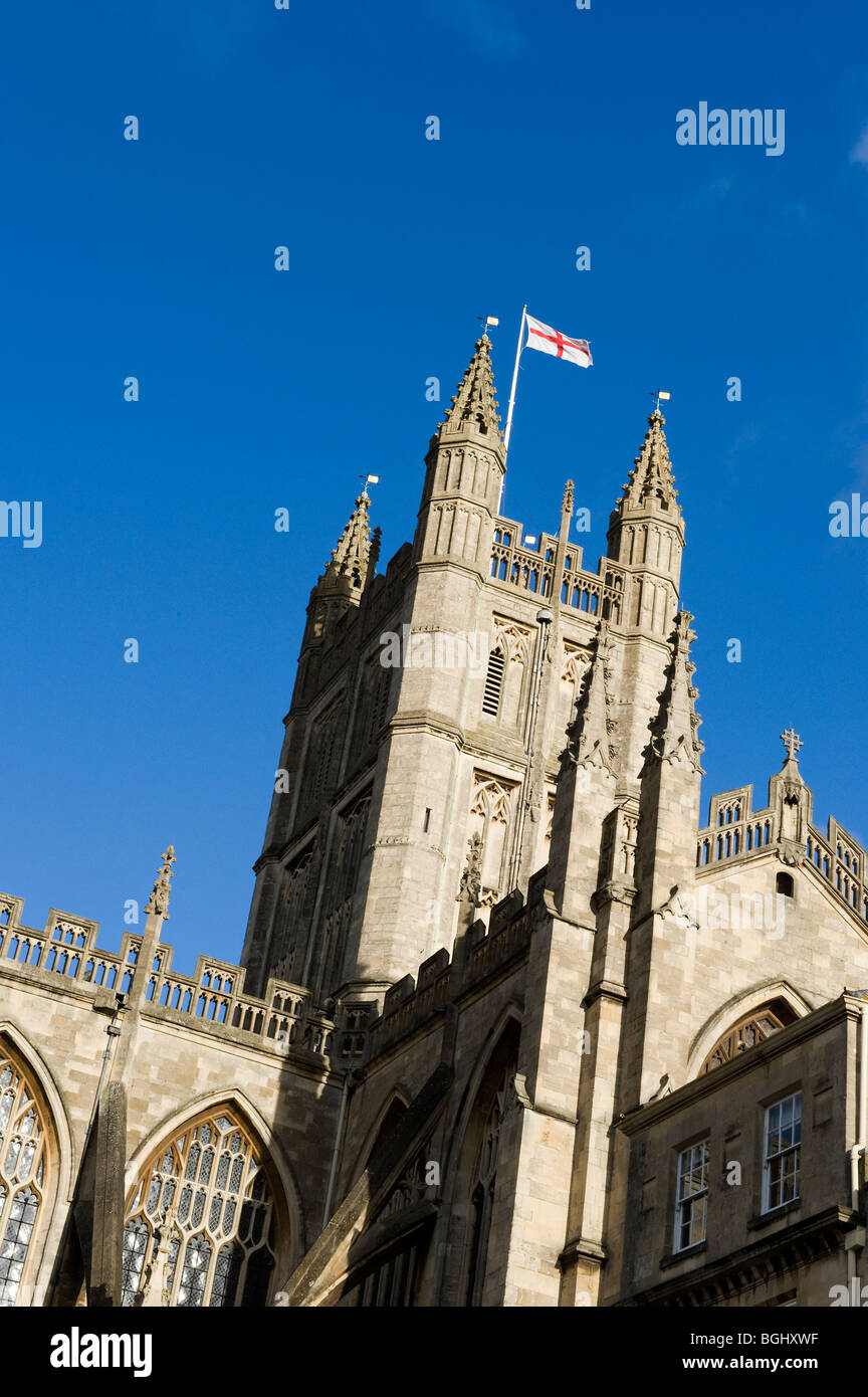 Abteikirche von Bath Avon England UK Stockfoto