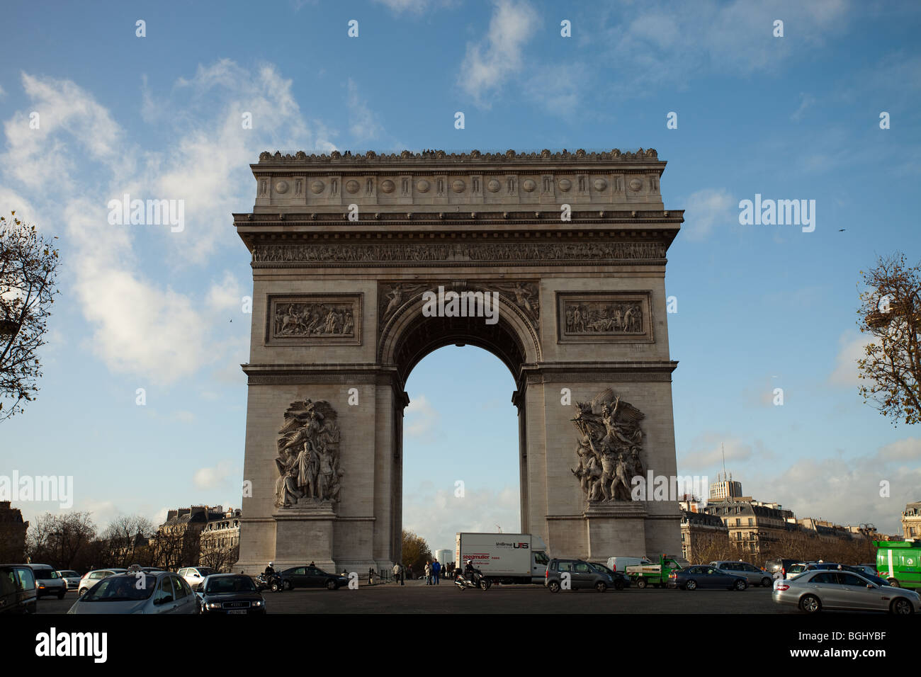 Arc de Triomphe Stockfoto