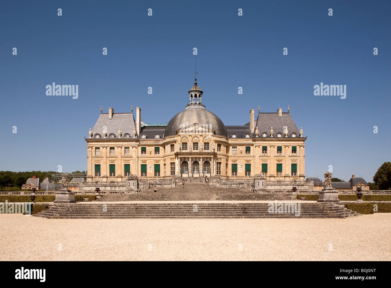 Château de Vaux-le-Vicomte, in der Nähe von Maincy, Frankreich. Stockfoto