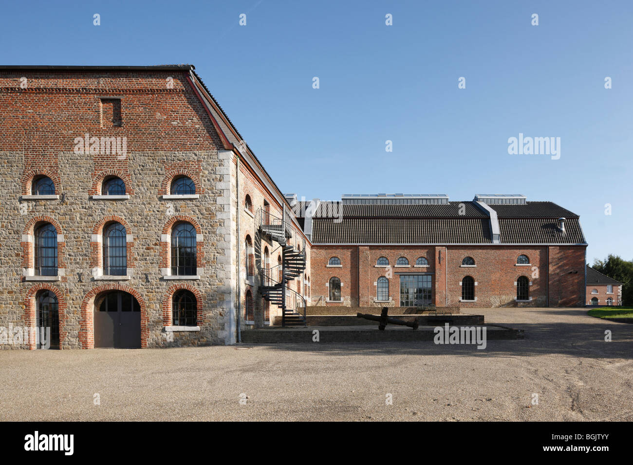 Stolberg, Museum Zinkhütter Hof, Produktionsgebäude Stockfoto