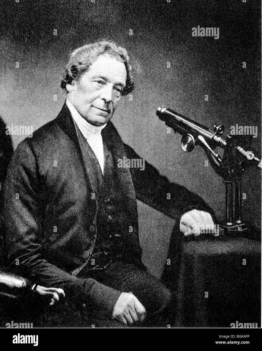 JOSEPH LISTER (1827-1912) - englischer Chirurg, der die antiseptische medizinische Hygiene eingeführt Stockfoto