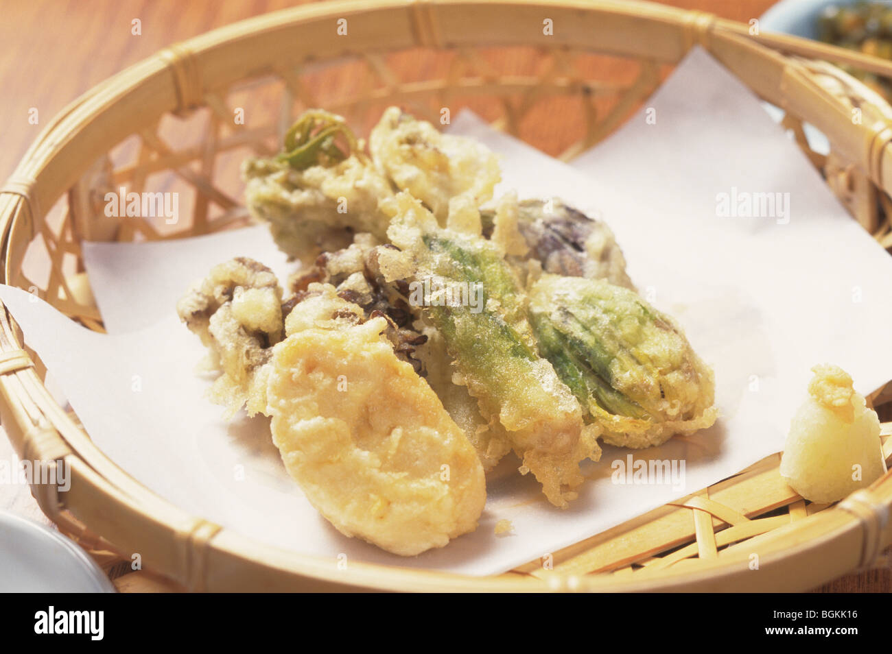 Tempura Stockfoto