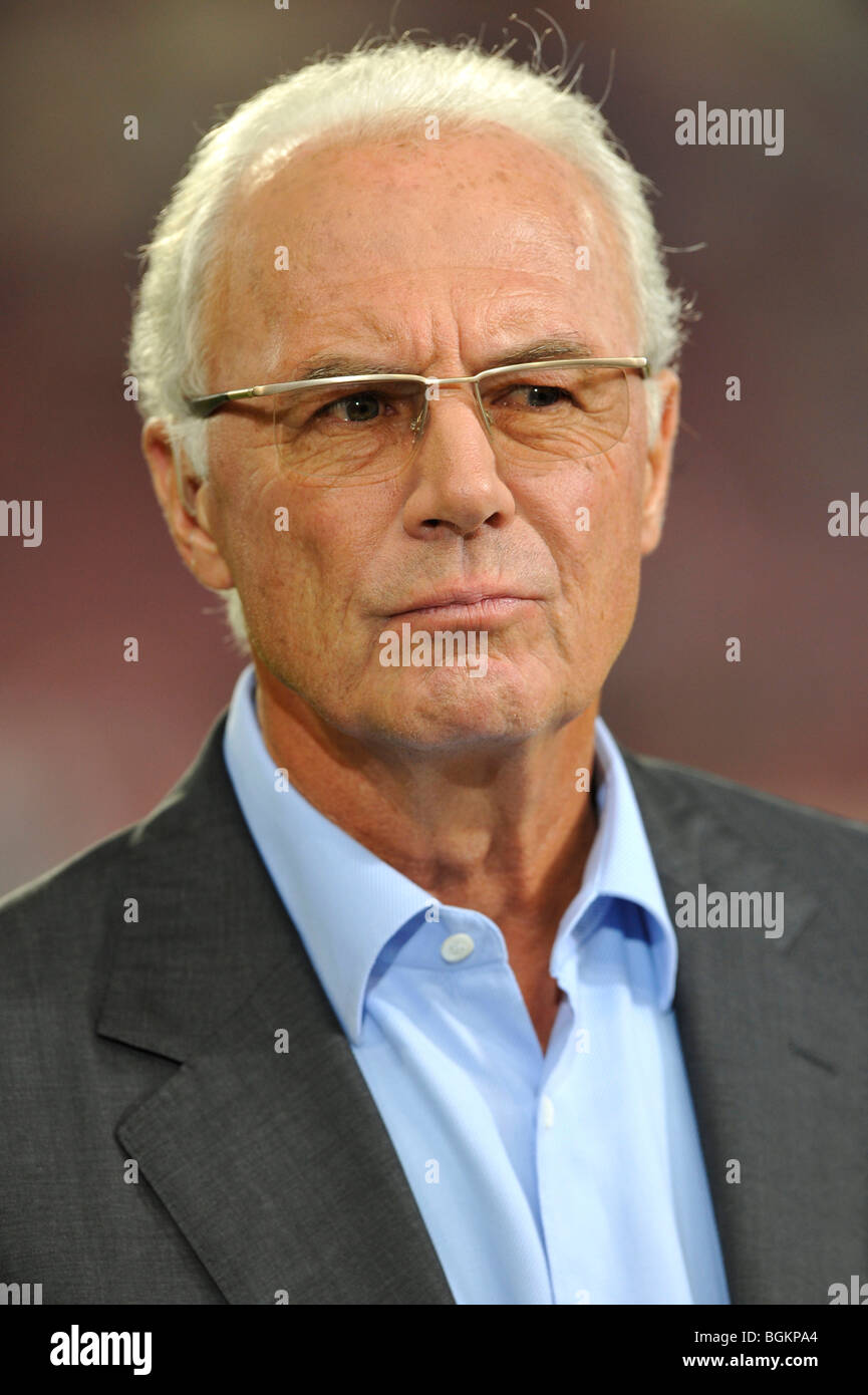 Franz Beckenbauer, Präsident 1. FC Bayern München-Fußball-Verein Stockfoto