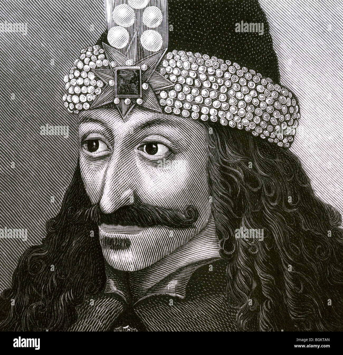 VLAD III das IMPALER - Fürst der Walachei (c. 1431-1476) Stockfoto