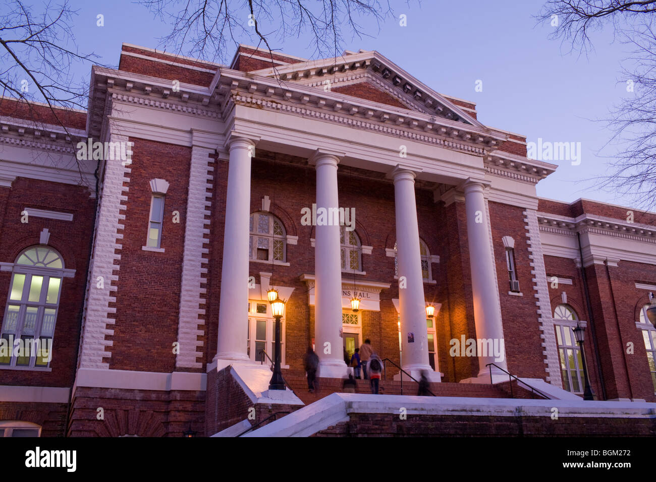 Tompkins Hall, Tuskegee Institut National Historic Site, Gründer Booker T. Washington, Alabama Stockfoto