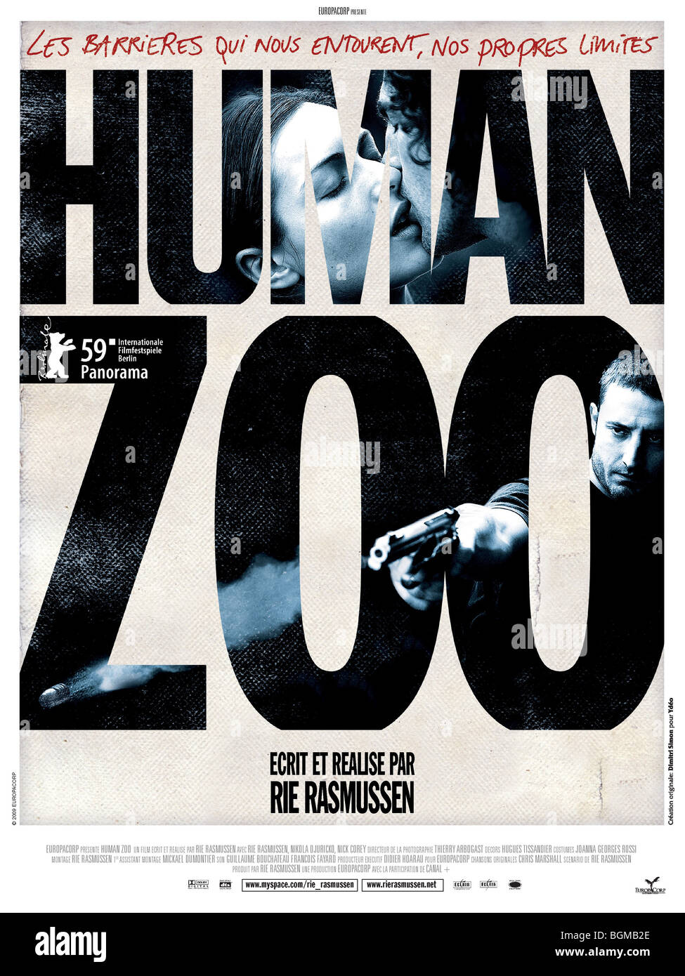 Menschlichen Zoo Jahr: 2009 Direktor: Rie Rasmussen Filmplakat (Fr) Stockfoto